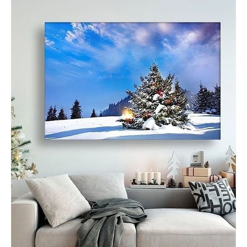 Модульная картина Citydecor Новый год арт. 1.149 (1 модуль) 60x90 см