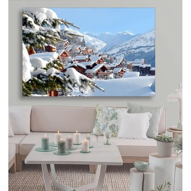 Модульная картина Citydecor Новый год арт. 1.151 (1 модуль) 60x90 см