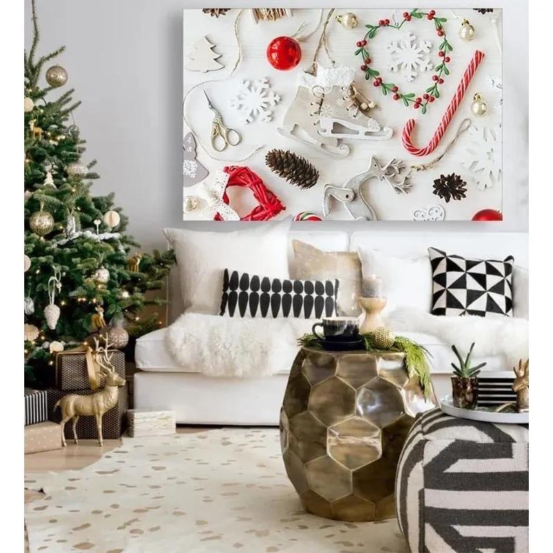 Модульная картина Citydecor Новый год арт. 1.152 (1 модуль) 60x90 см