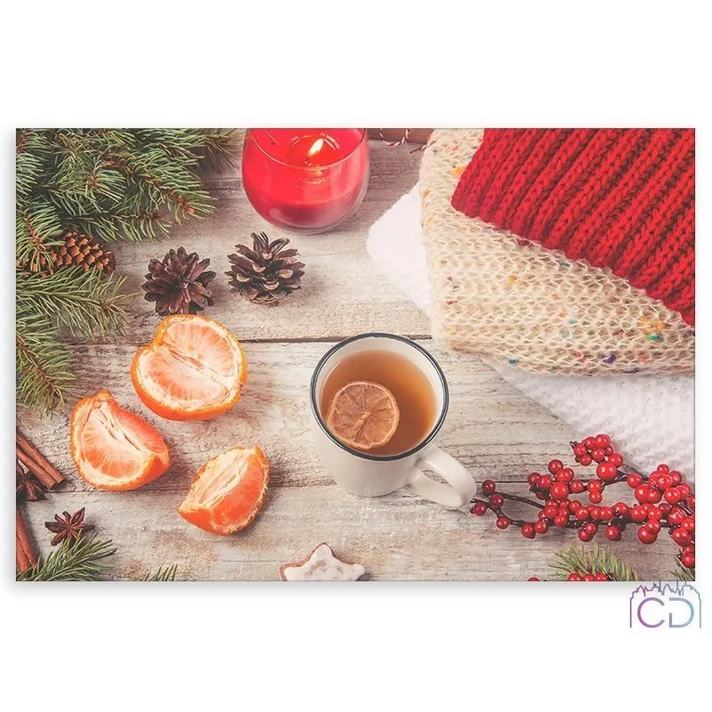 Модульная картина Citydecor Новый год арт. 1.153 (1 модуль) 60x90 см