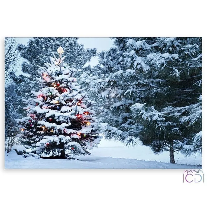 Модульная картина Citydecor Новый год арт. 1.155 (1 модуль) 60x90 см