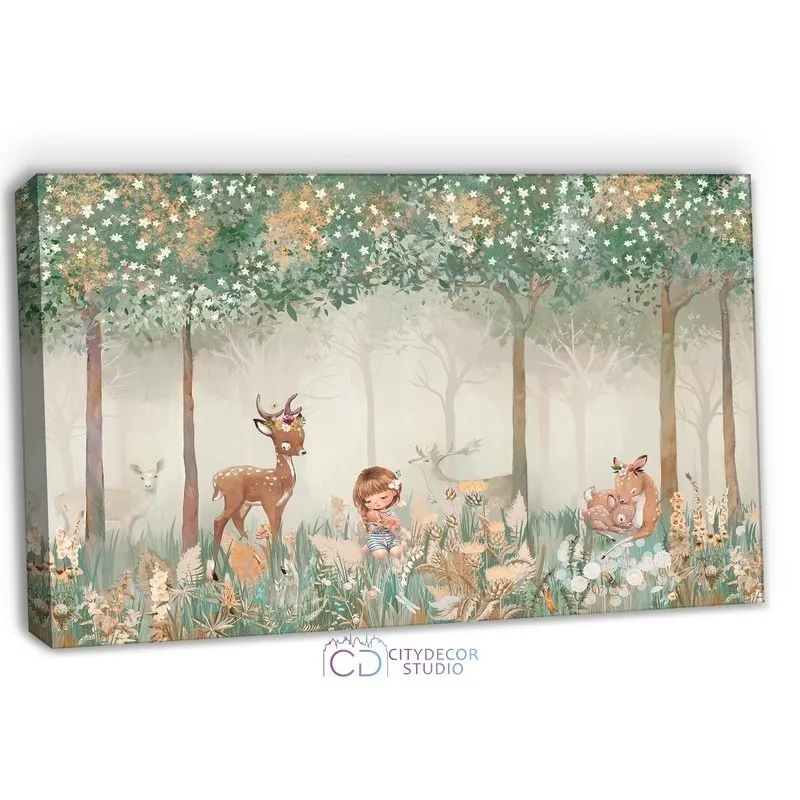 Модульная картина Citydecor Magic Forest арт. 1.171 (1 модуль) 60x90 см