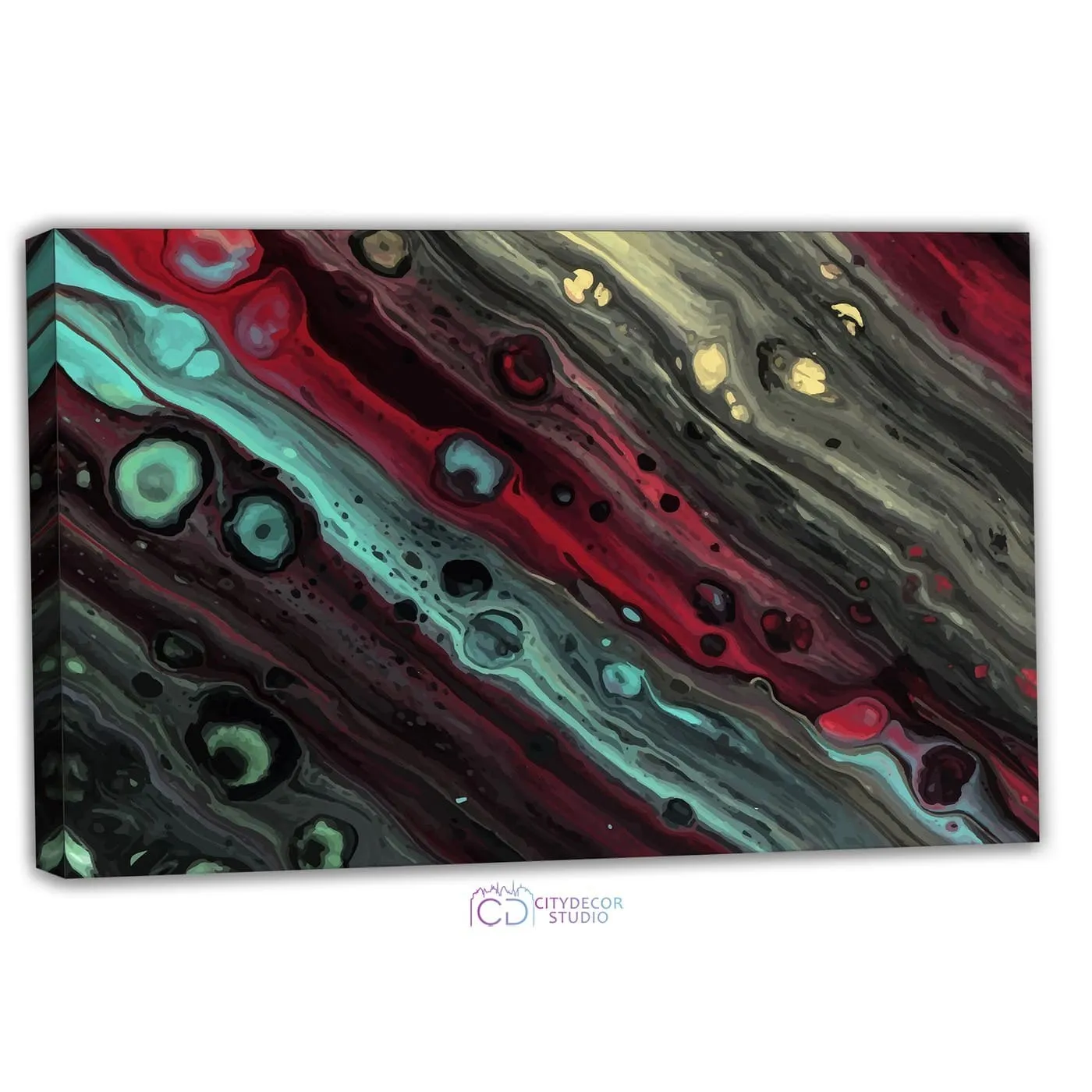 Модульная картина Citydecor Абстракция арт. 1.184 (1 модуль) 60x90 см