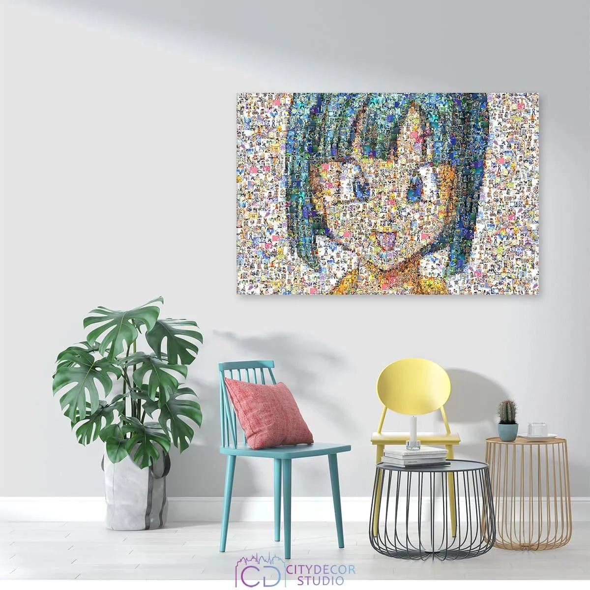 Модульная картина Citydecor Аниме арт. 1.189 (1 модуль) 60x90 см