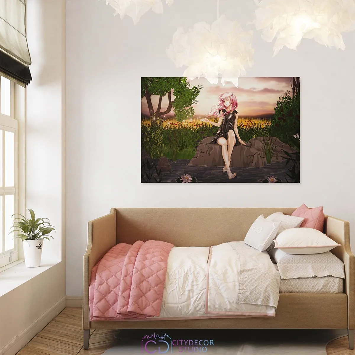 Модульная картина Citydecor Аниме арт. 1.191 (1 модуль) 60x90 см
