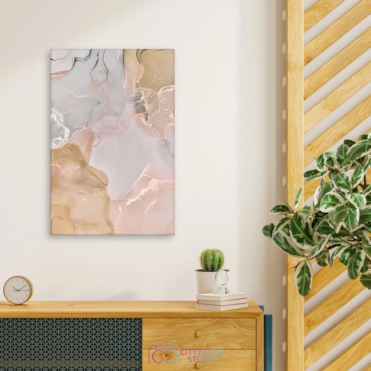 Модульная картина Citydecor Абстракция арт. 1.196 (1 модуль) 90x60 см