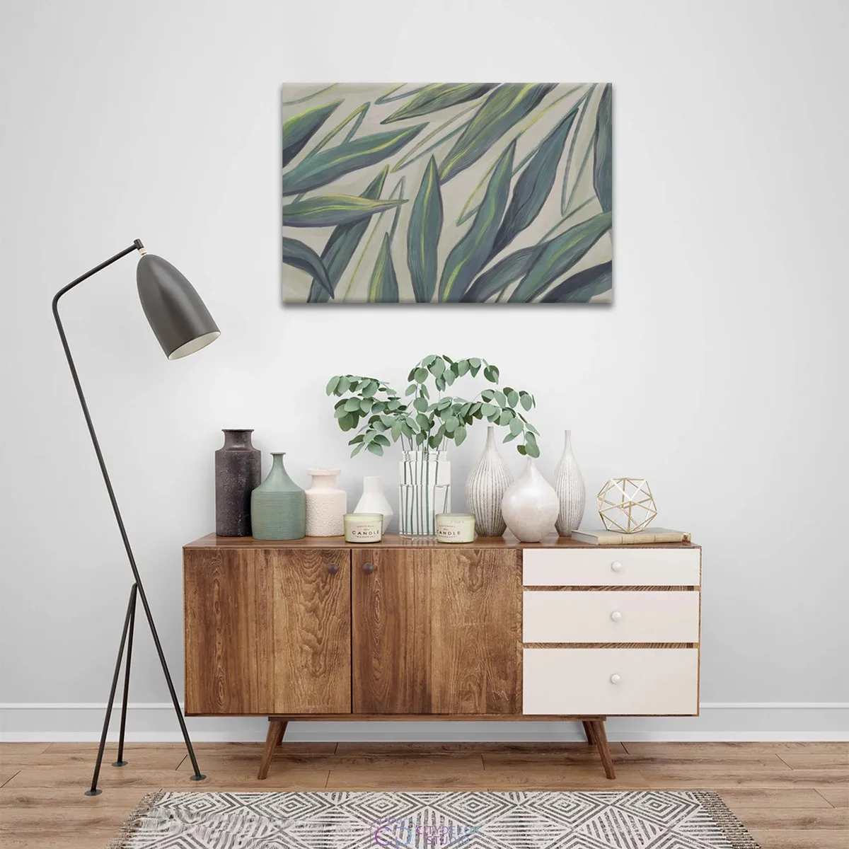 Модульная картина Citydecor Sunset арт. 1.203 (1 модуль) 60x90 см
