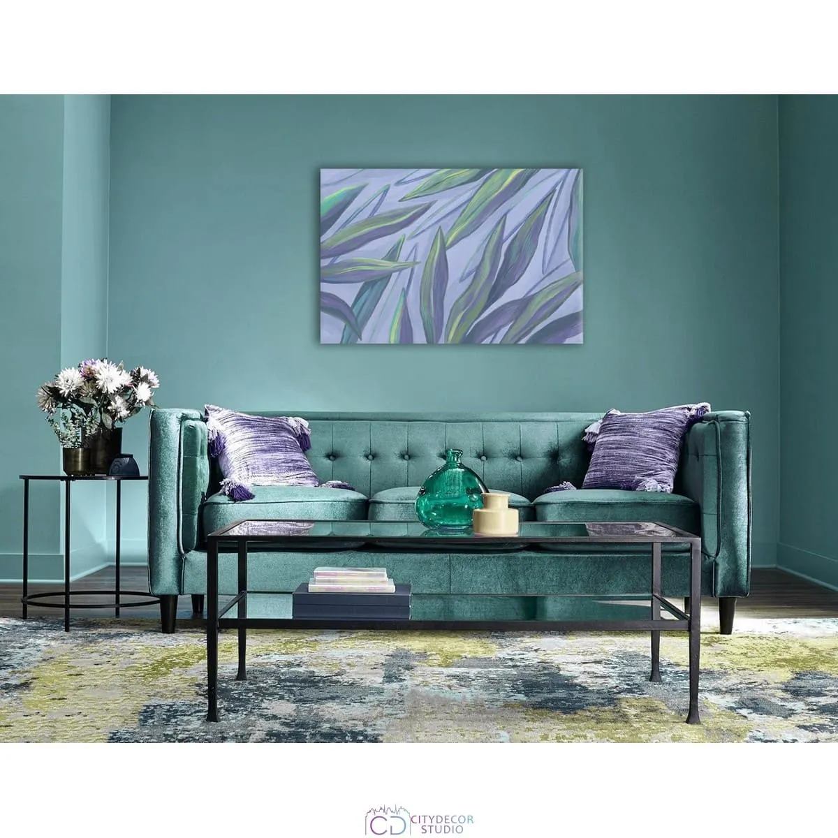 Модульная картина Citydecor Sunset арт. 1.204 (1 модуль) 60x90 см