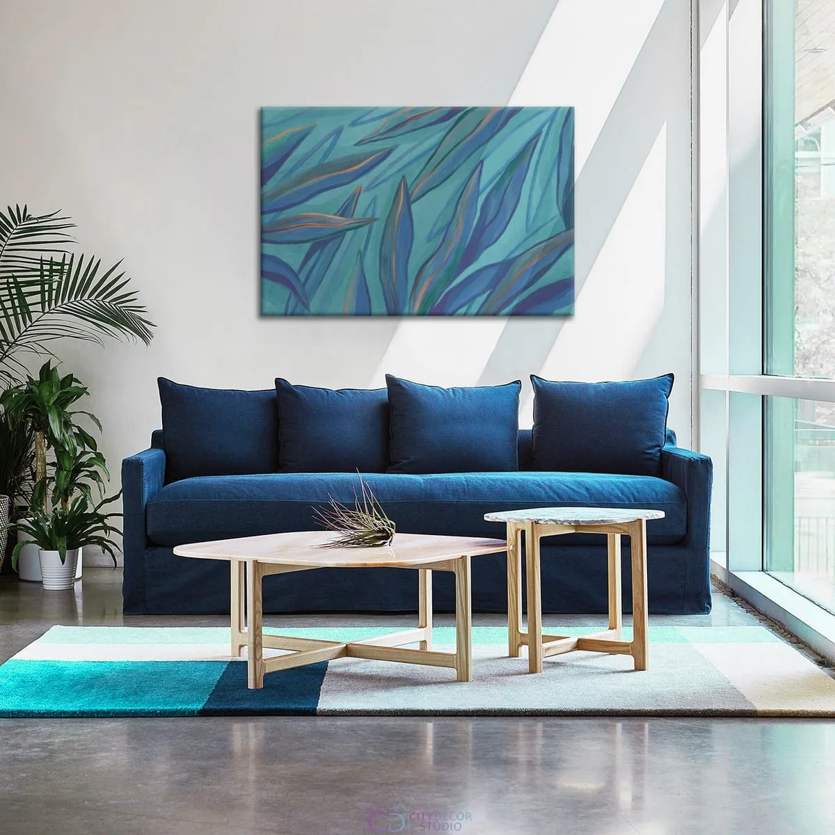 Модульная картина Citydecor Sunset арт. 1.208 (1 модуль) 60x90 см