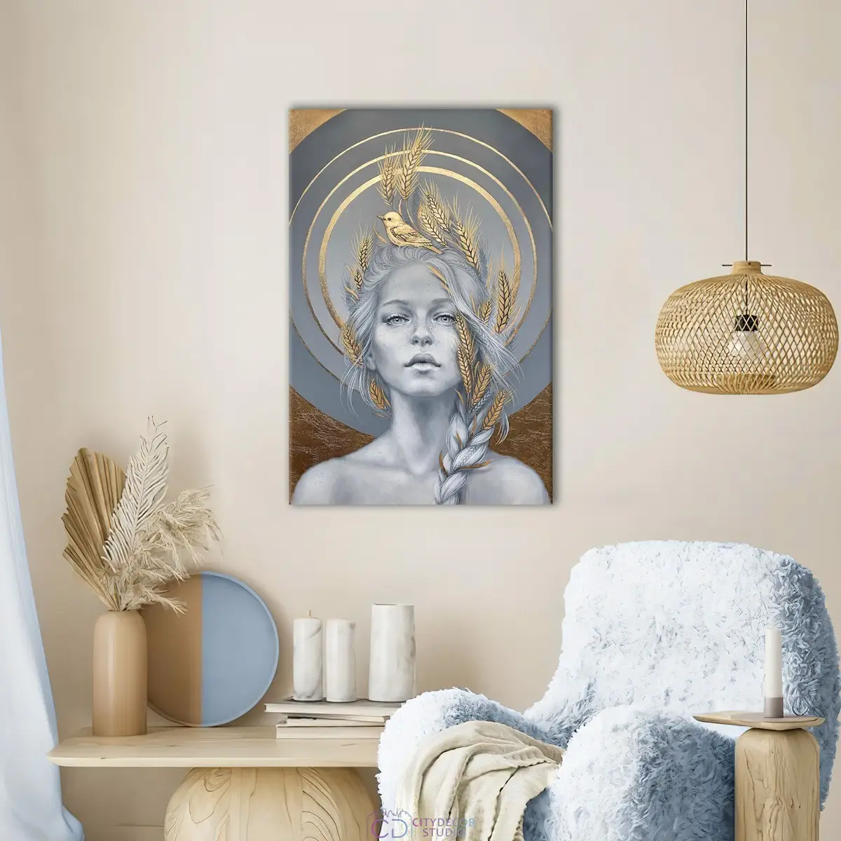 Модульная картина Citydecor Люди/Знаменитости арт.1.236 (1 модуль) 60x90 см