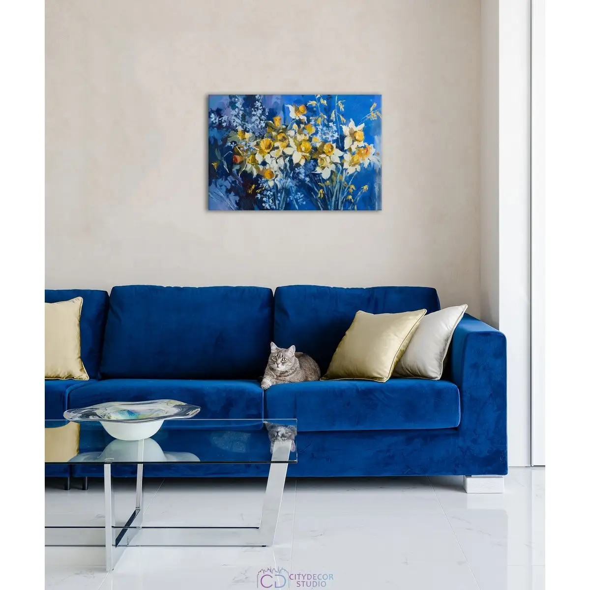 Модульная картина Citydecor Цветы/Растения арт.1.240 (1 модуль) 60x90 см
