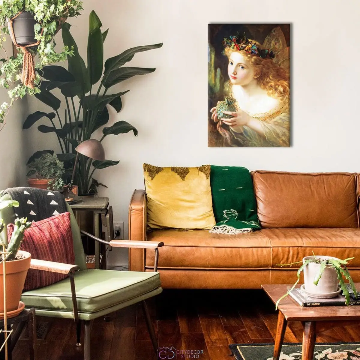 Модульная картина Citydecor "Нежная фея", Софи Жанжамбр Андерсон. Репродукция, арт. 1.253 (1 модуль) 60x90 см