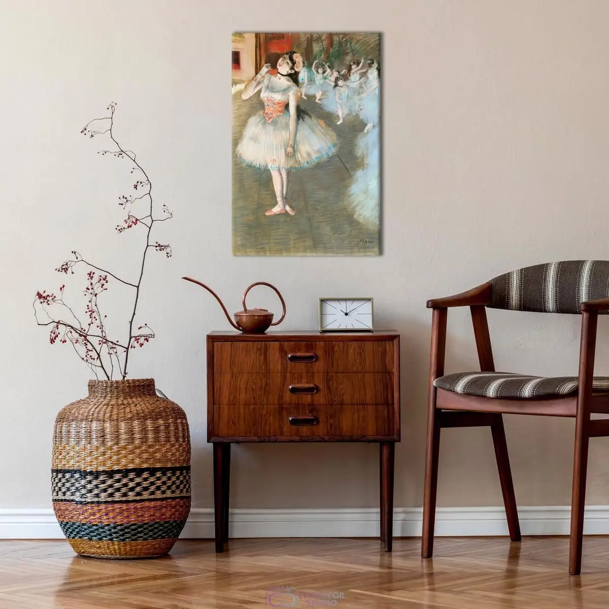 Модульная картина Citydecor "Звезда", Эдгар Дэга. Репродукция, арт. 1.255 (1 модуль) 60x90 см