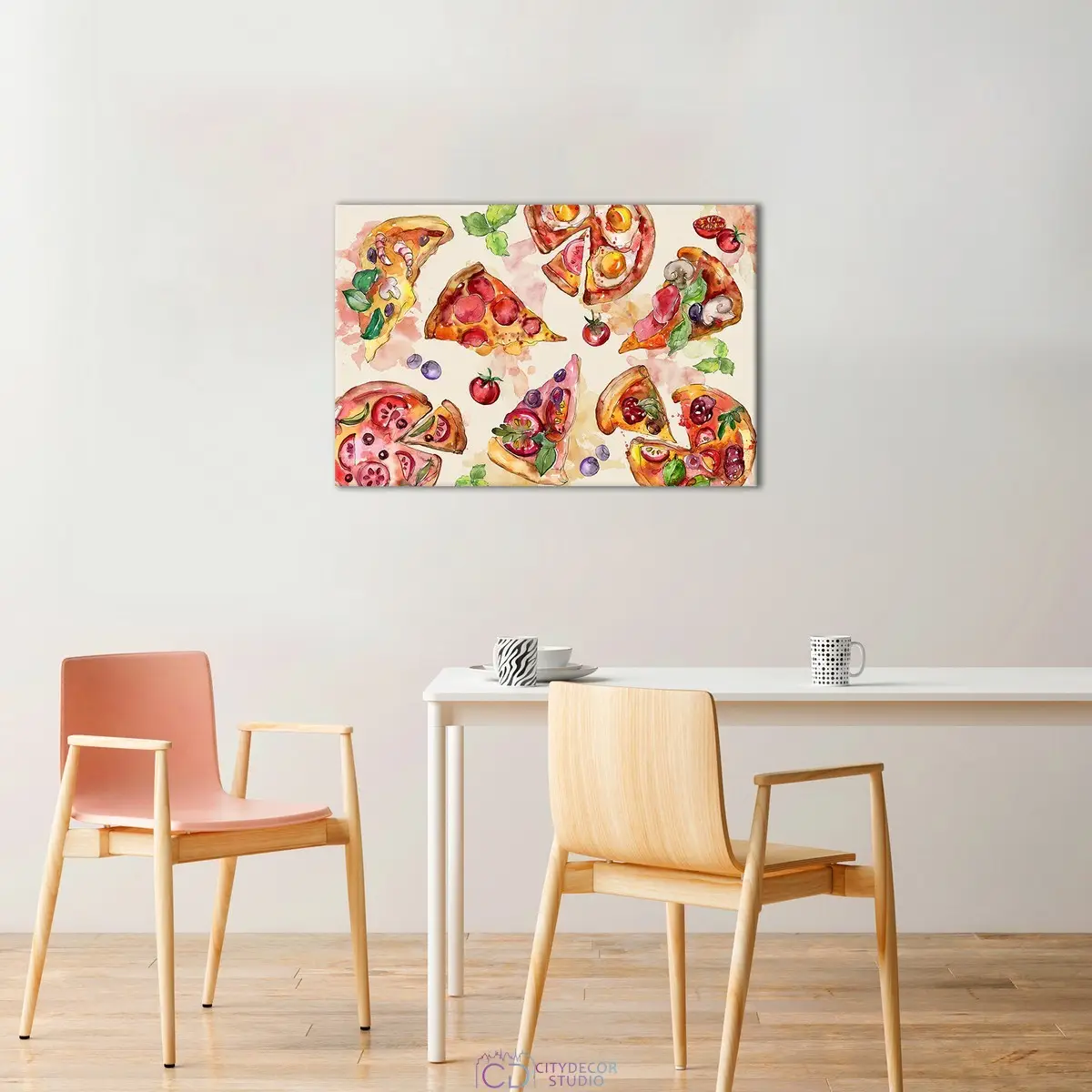 Модульная картина Citydecor Еда и Напитки арт. 1.258 (1 модуль) 60x90 см