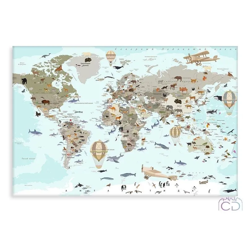 Модульная картина Citydecor Детская арт. 1.26 (1 модуль) 60x90 см