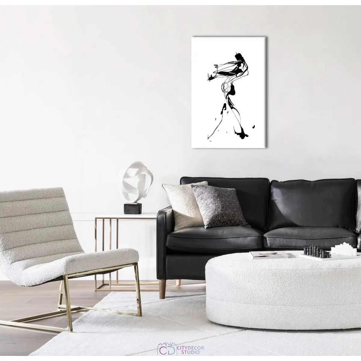 Модульная картина Citydecor Абстракция арт. 1.270 (1 модуль) 60x90 см