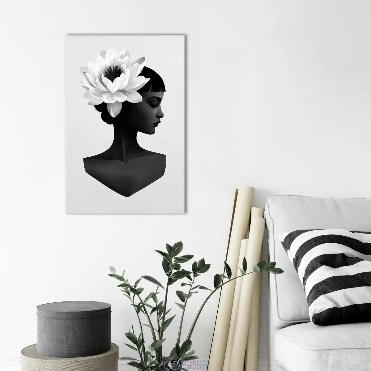 Модульная картина Citydecor Абстракция арт. 1.285 (1 модуль) 60x90 см