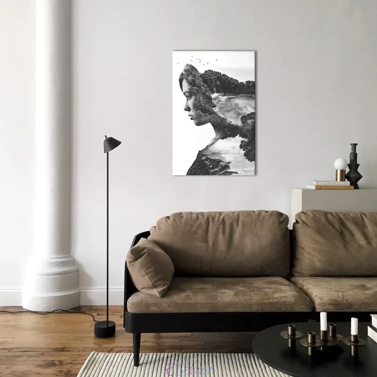 Модульная картина Citydecor Абстракция арт. 1.289 (1 модуль) 60x90 см