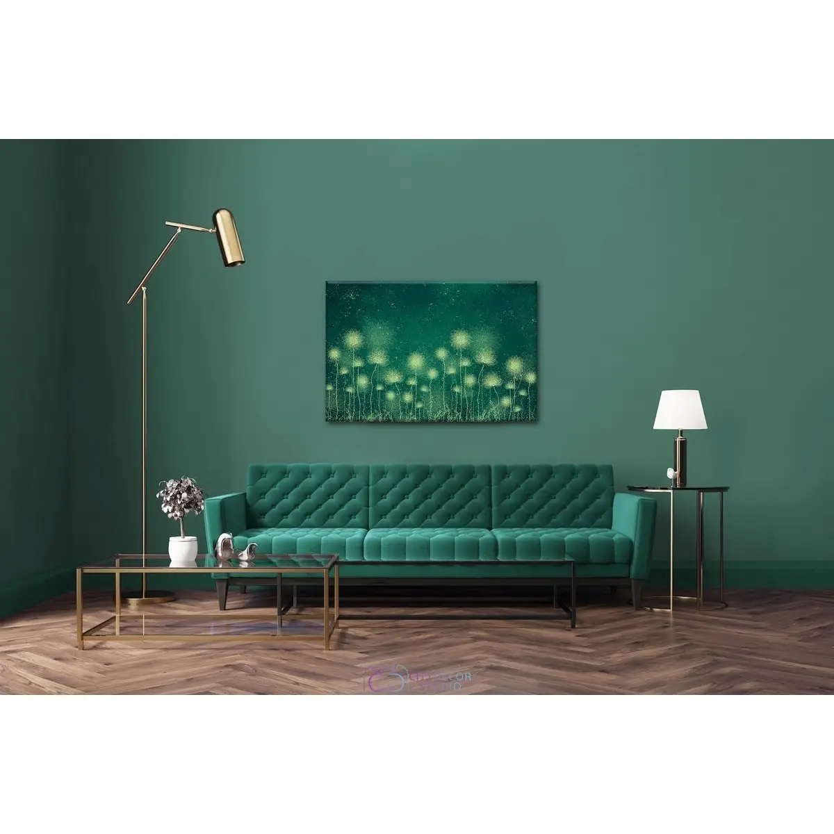 Дизайнерская модульная картина Citydecor Невесомость арт. 1.300 (1 модуль) 60x90 см