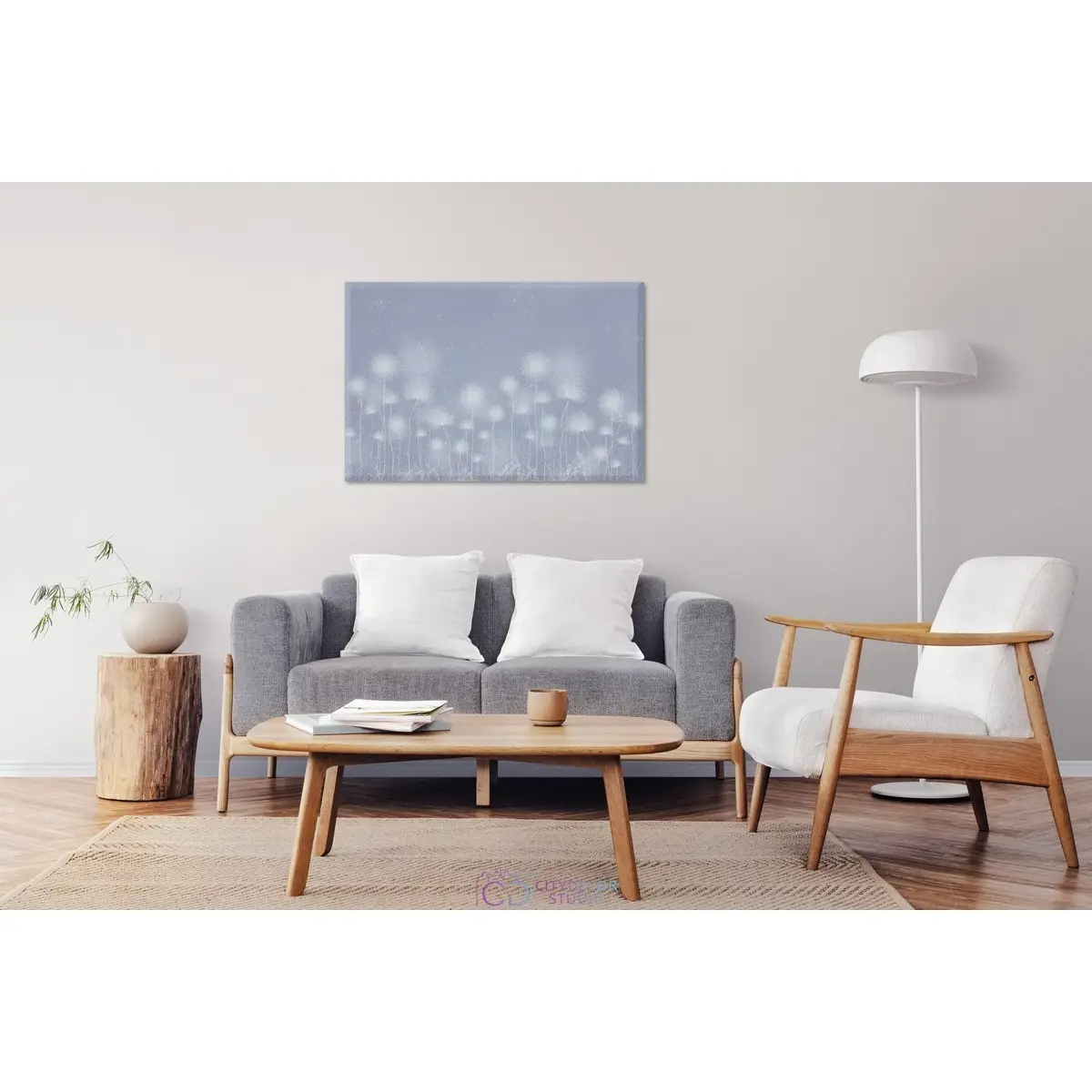 Дизайнерская модульная картина Citydecor Невесомость арт. 1.306 (1 модуль) 60x90 см