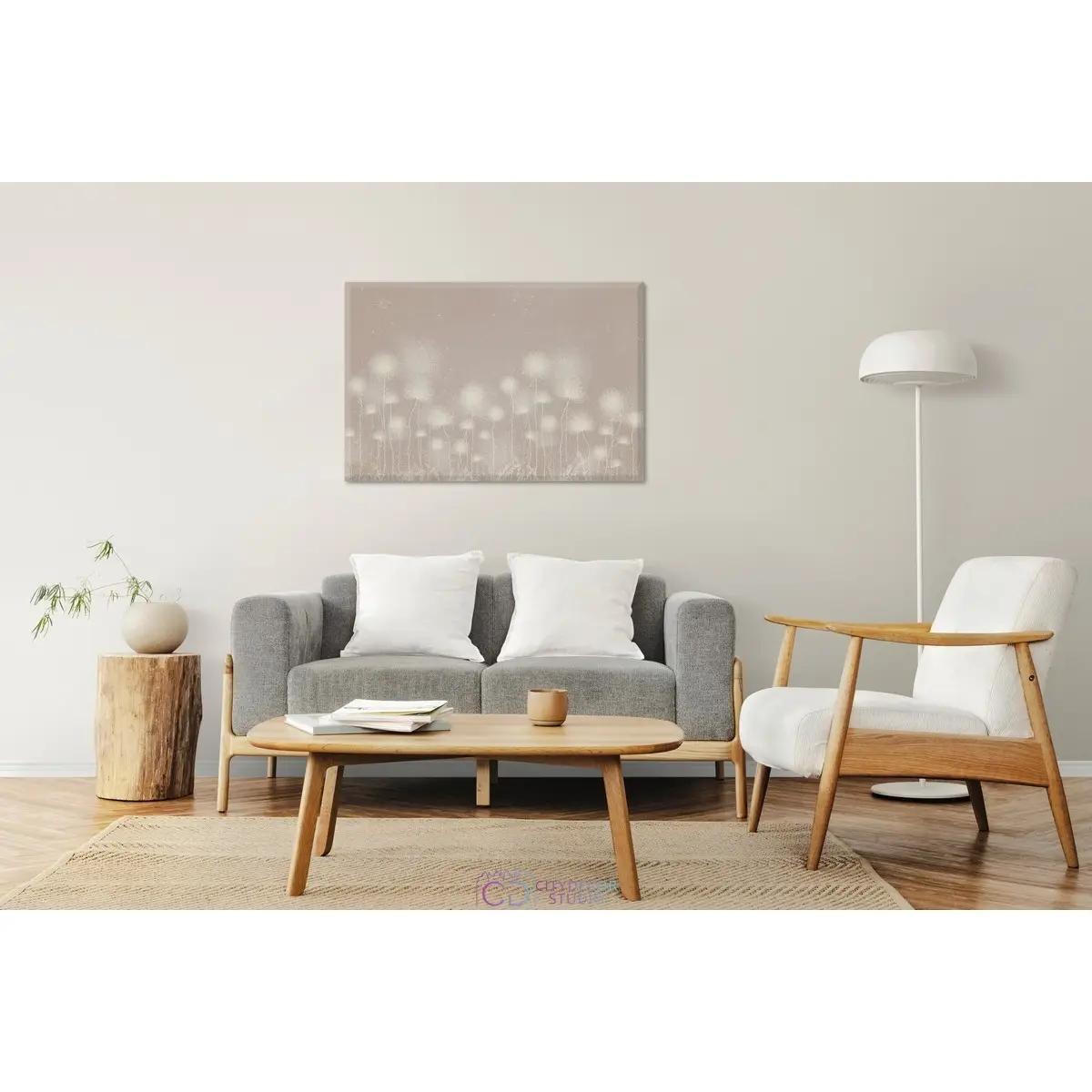 Дизайнерская модульная картина Citydecor Невесомость арт. 1.307 (1 модуль) 60x90 см