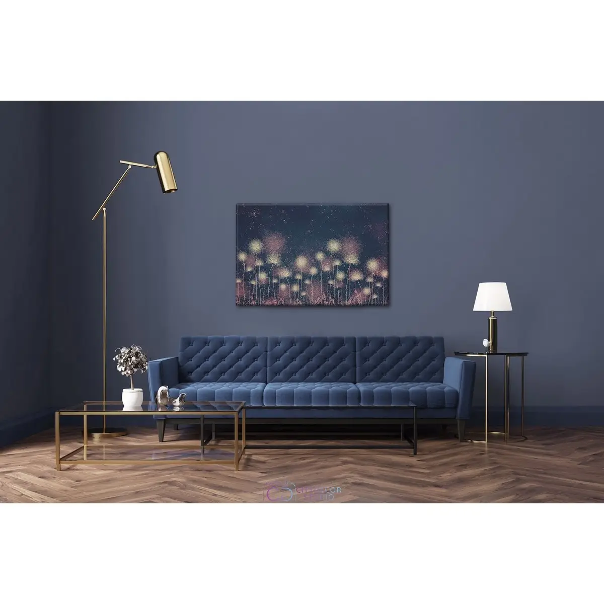 Дизайнерская модульная картина Citydecor Невесомость арт. 1.309 (1 модуль) 60x90 см