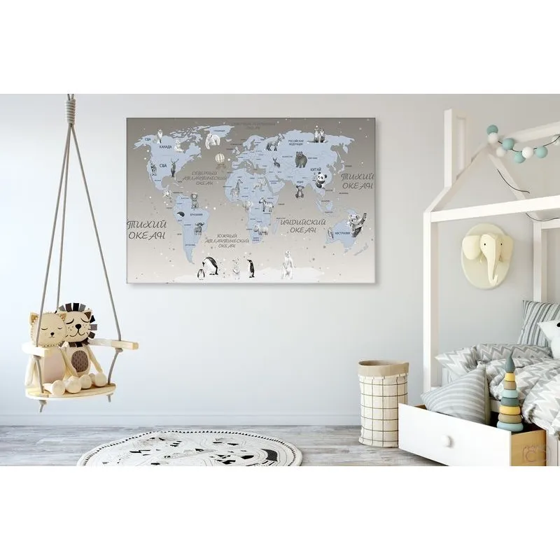 Модульная картина Citydecor Детская арт. 1.32 (1 модуль) 60x90 см