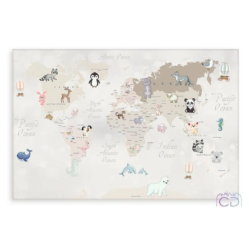 Модульная картина Citydecor Детская арт. 1.33 (1 модуль) 60x90 см