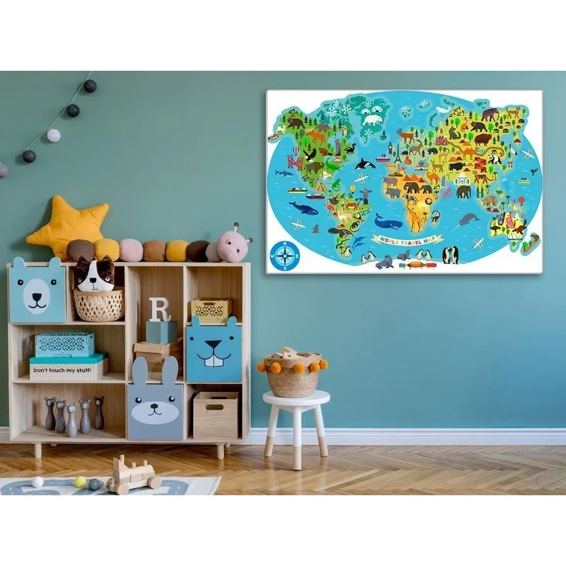 Модульная картина Citydecor Детская арт. 1.35 (1 модуль) 60x90 см