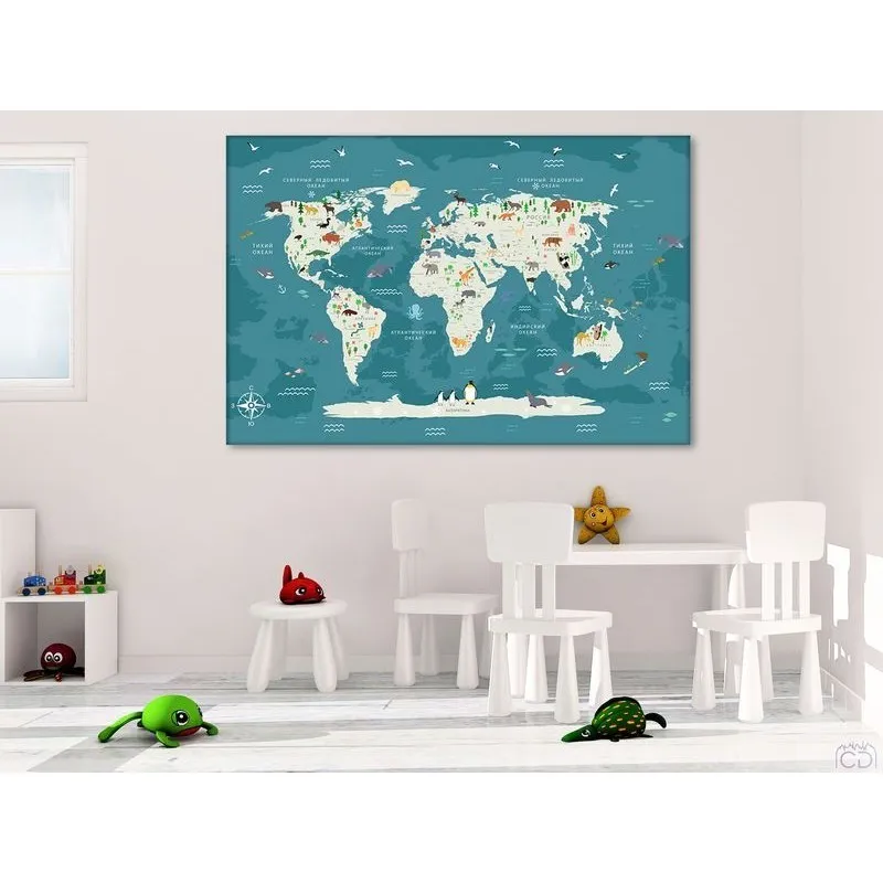 Модульная картина Citydecor Детская арт. 1.37 (1 модуль) 60x90 см