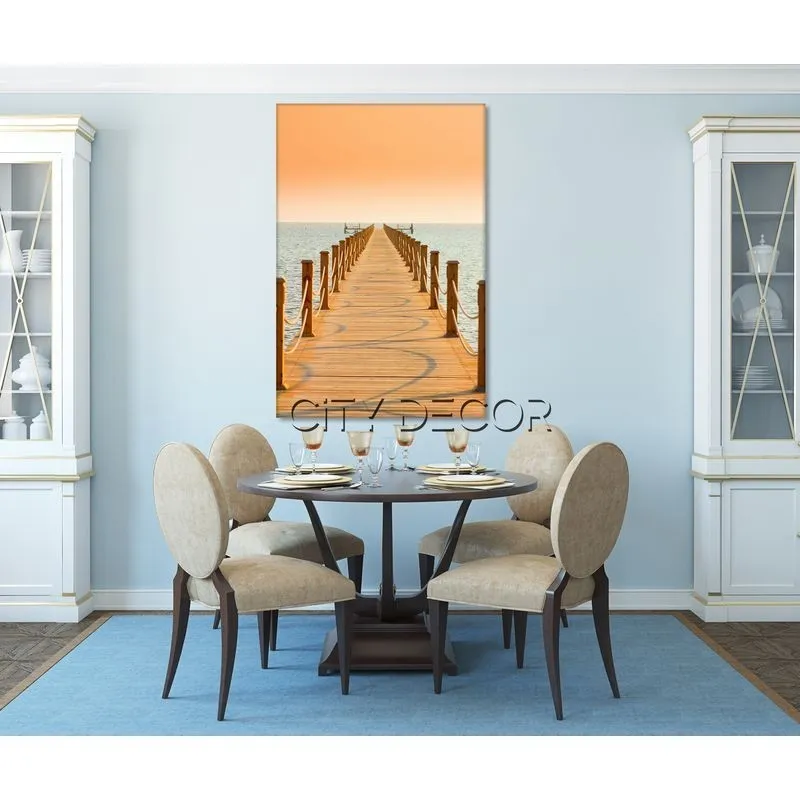 Модульная картина Citydecor Море/Водопады арт. 1.73 (1 модуль) 90x60 см