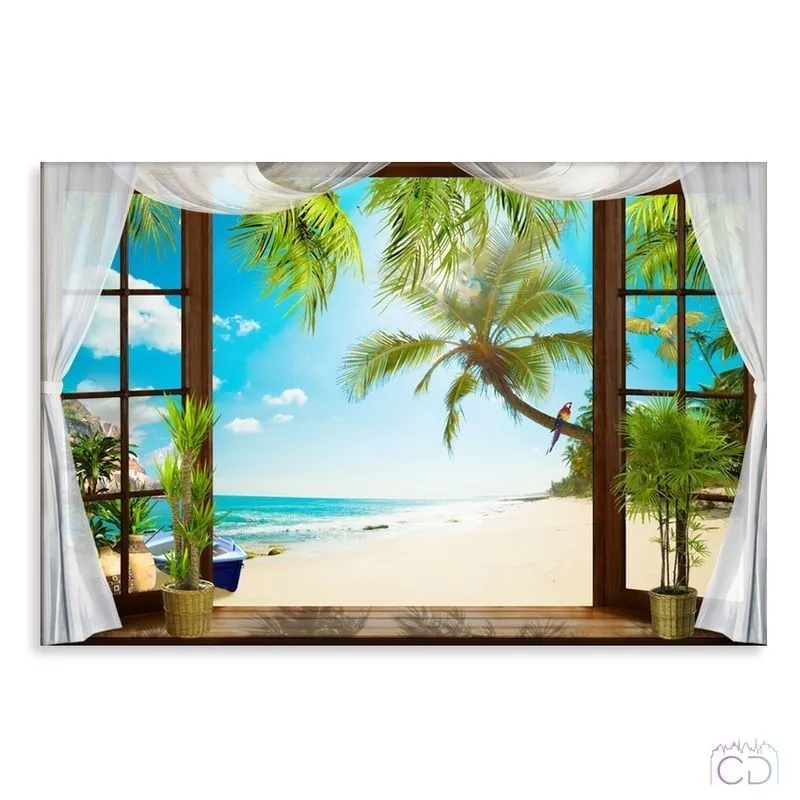Модульная картина Citydecor Море/Водопады арт. 1.79 (1 модуль) 60x90 см
