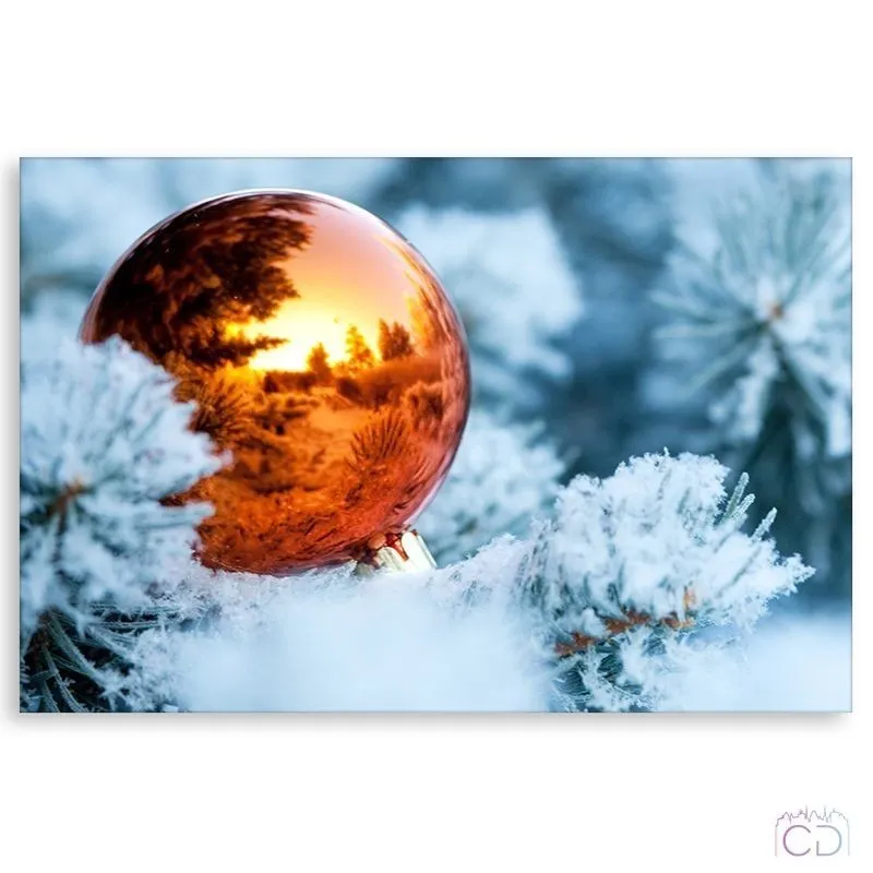 Модульная картина Citydecor Новый год арт. 1.85 (1 модуль) 60x90 см
