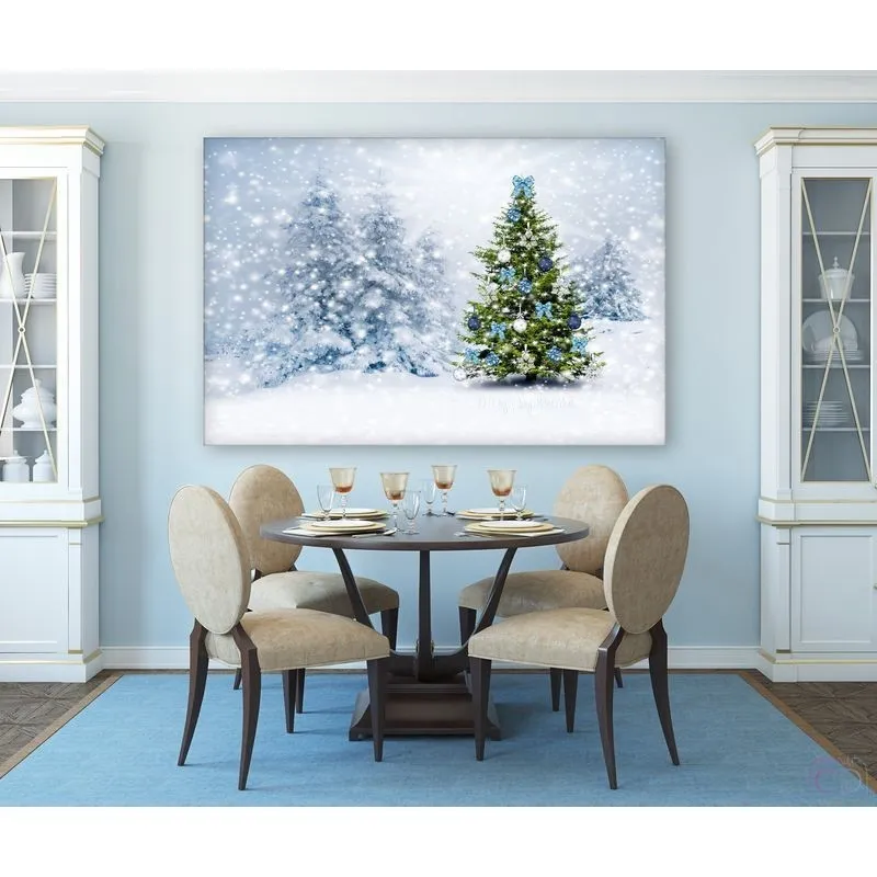 Модульная картина Citydecor Новый год арт. 1.87 (1 модуль) 60x90 см