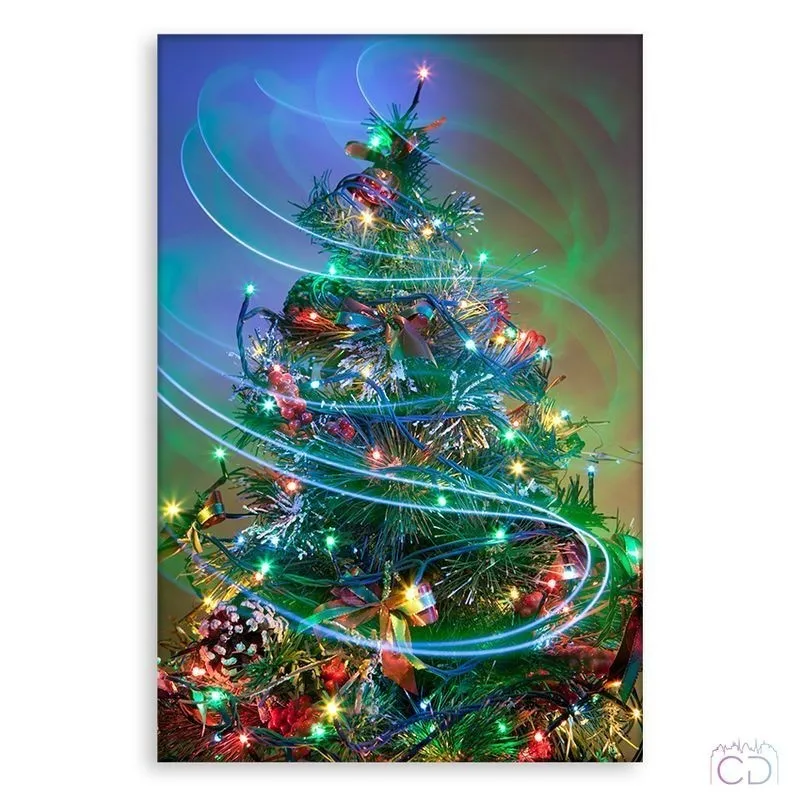 Модульная картина Citydecor Новый год арт. 1.91 (1 модуль) 90x60 см