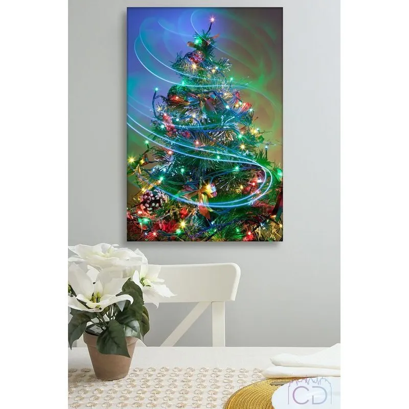 Модульная картина Citydecor Новый год арт. 1.91 (1 модуль) 90x60 см