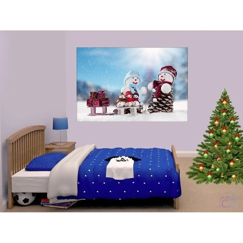 Модульная картина Citydecor Новый год арт. 1.92 (1 модуль) 60x90 см