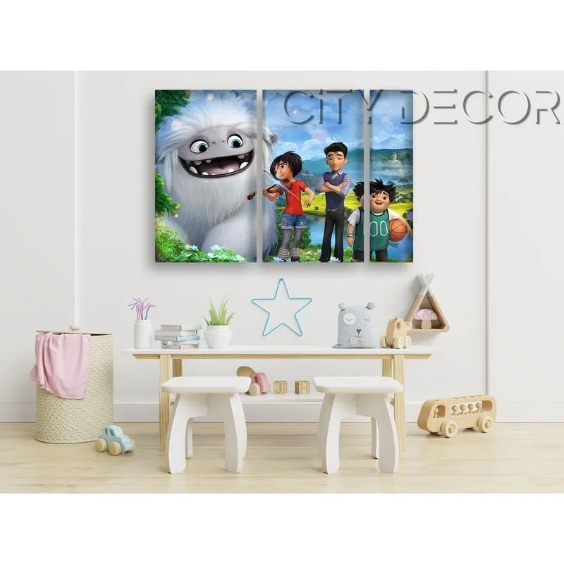 Модульная картина Citydecor Детская арт. 11.10 (3 модуля) 75x118 см