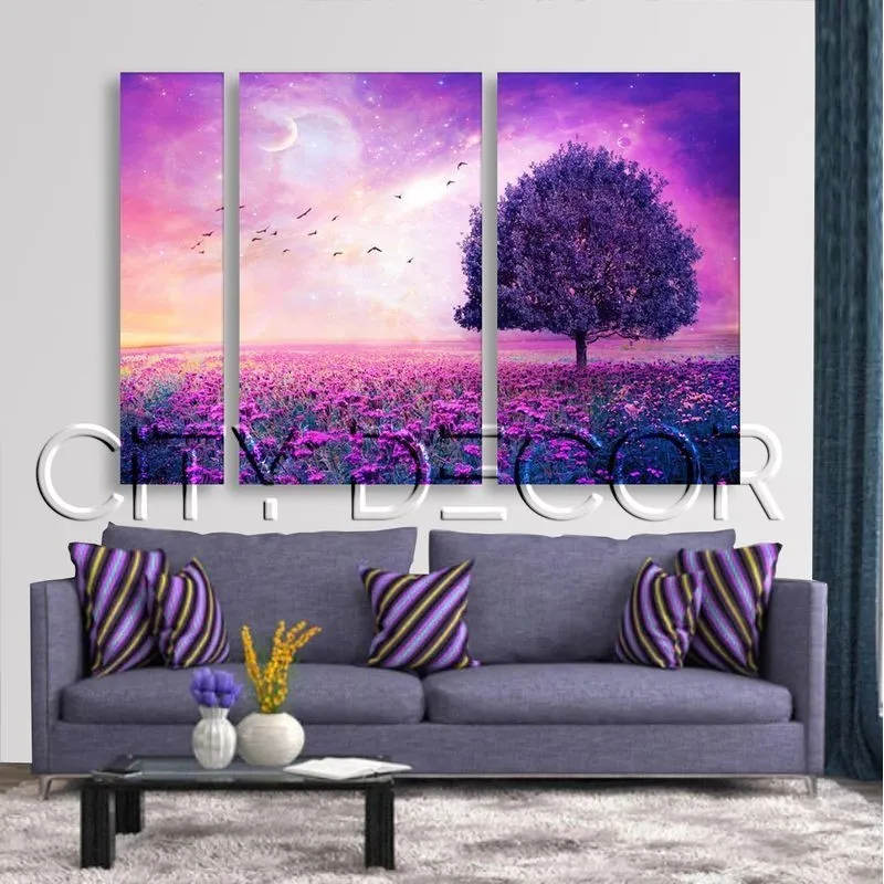 Модульная картина Citydecor Природа арт. 11.15 (3 модуля) 75x118 см