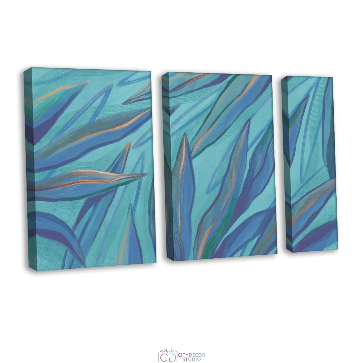 Модульная картина Citydecor Sunset арт. 11.35 (3 модуля) 75x118 см
