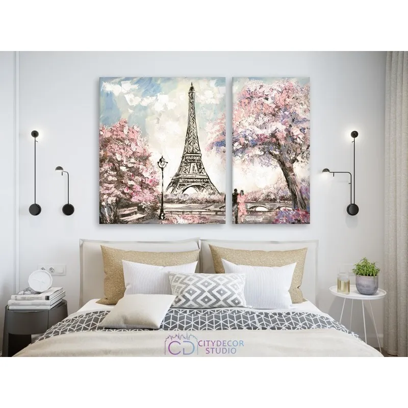 Модульная картина Citydecor Города/Архитектура арт. 12.12 (3 модуля) 70x100 см