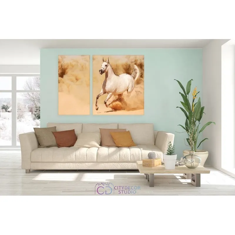 Модульная картина Citydecor Животные/Птицы арт. 12.14 (2 модуля) 70x100 см
