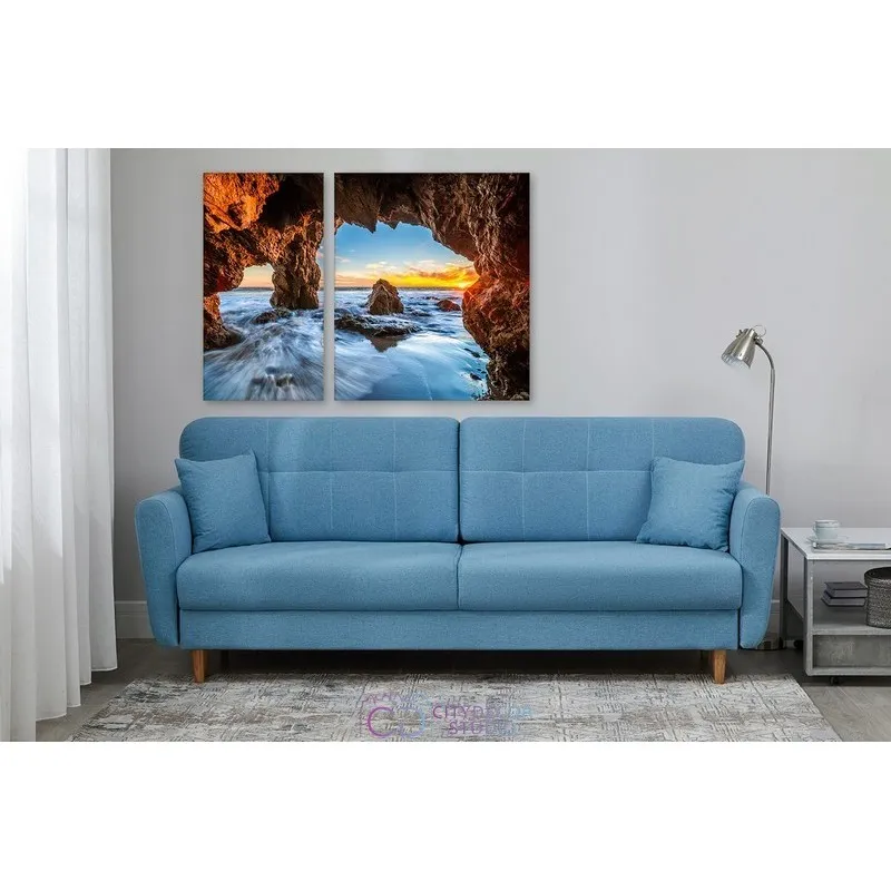 Модульная картина Citydecor Море/Водопады арт. 12.18 (2 модуля) 70x100 см