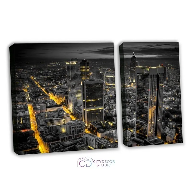 Модульная картина Citydecor Города/Архитектура арт. 12.26 (2 модуля) 70x100 см