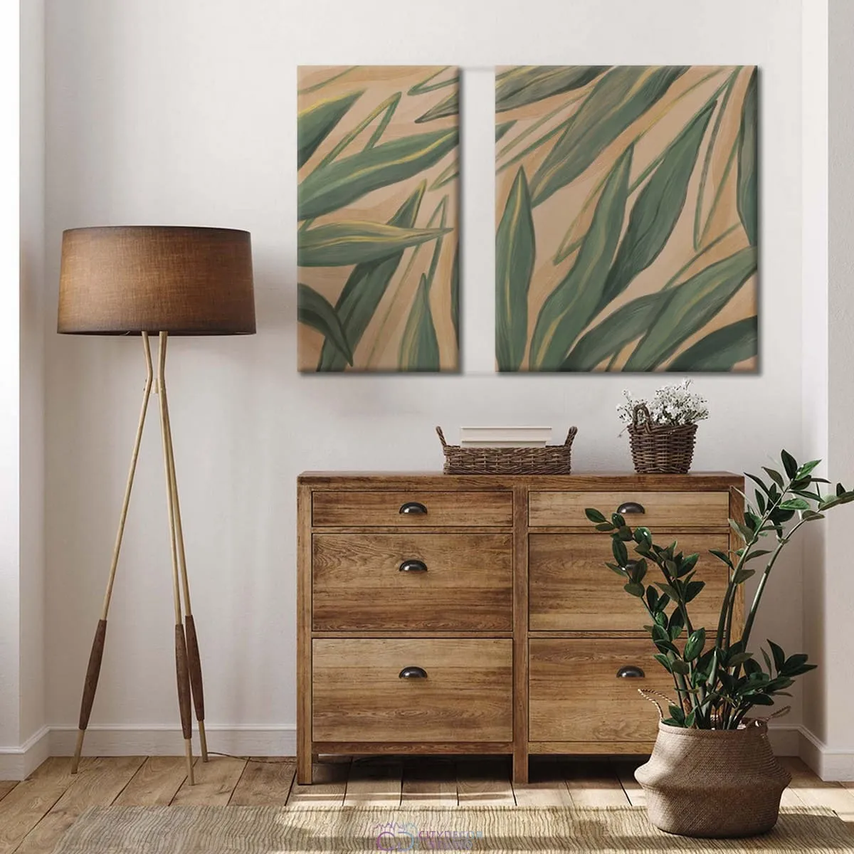 Модульная картина Citydecor Sunset арт. 12.27 (2 модуля) 70x100 см