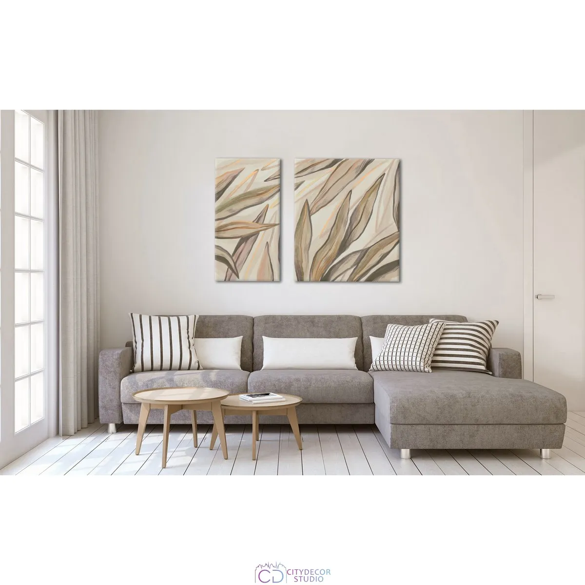 Модульная картина Citydecor Sunset арт. 12.30 (2 модуля) 70x100 см