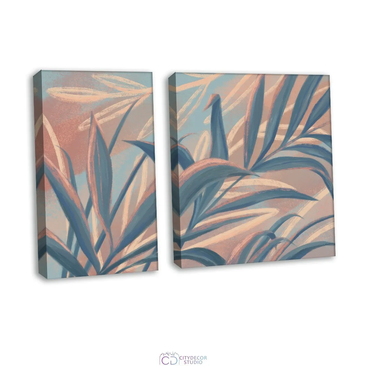 Модульная картина Citydecor Sunset арт. 12.42 (2 модуля) 70x100 см