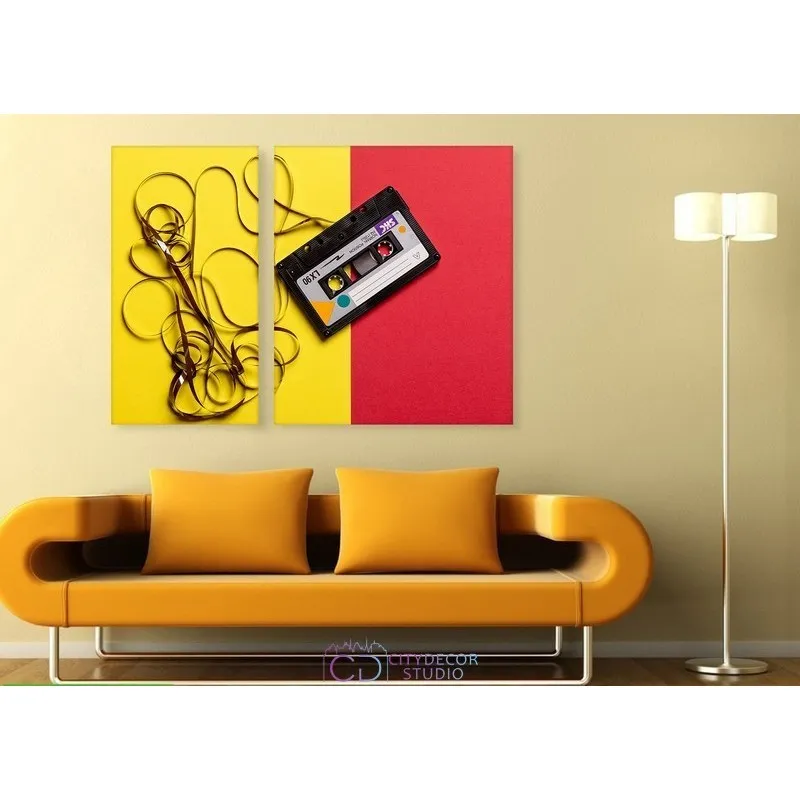 Модульная картина Citydecor Абстракция арт. 12.5 (2 модуля) 70x100 см
