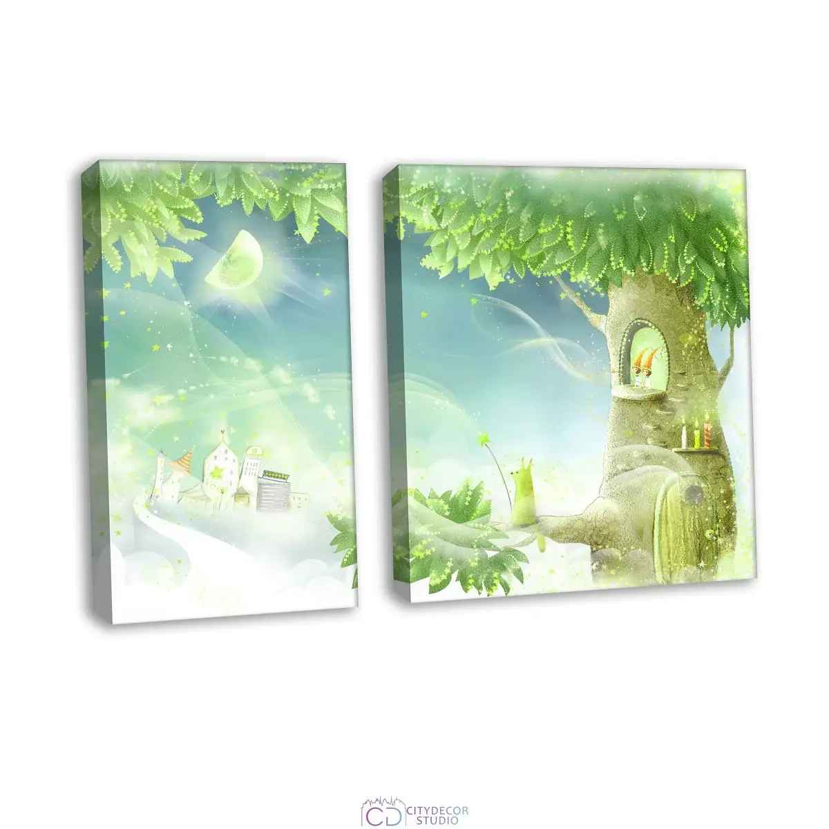 Модульная картина Citydecor Детская арт. 12.51 (2 модуля) 70x100 см