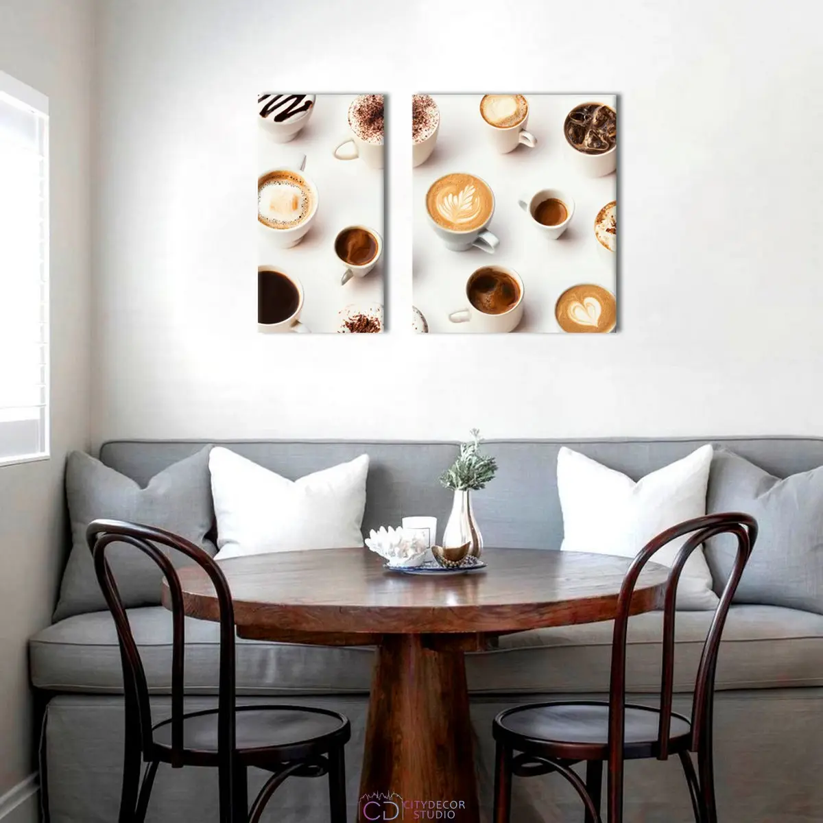 Модульная картина Citydecor Еда и Напитки арт. 12.55 (2 модуля) 70x100 см